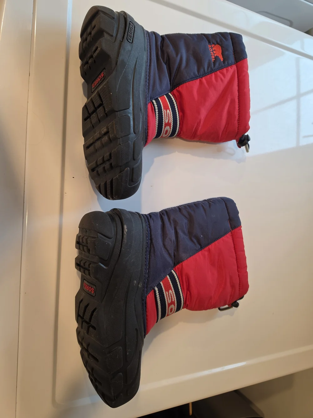 Sorel Kids' Red & Navy Winter Snow Boot